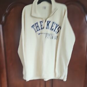 Gear For Sports Cream Zip Up Men's Sweater